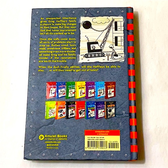 2 Diary of a Wimpy Kid | The Meltdown #13 | Wrecking Ball #14 | Hardcover Books - Picture 4 of 4